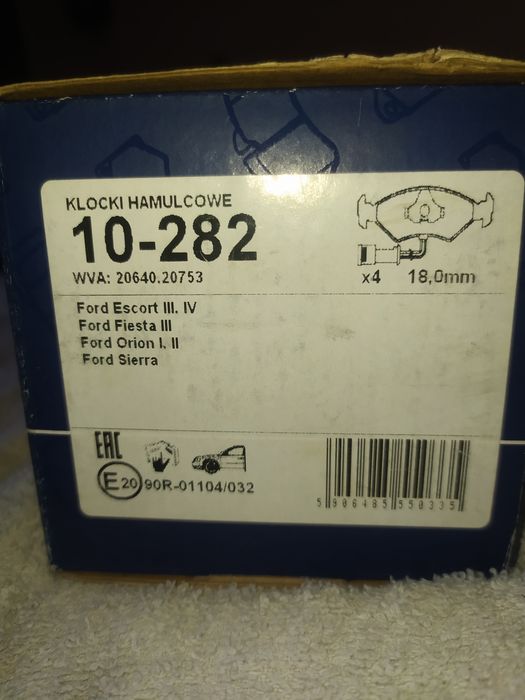 Pastilhas de travão Ford ( vários modelos )