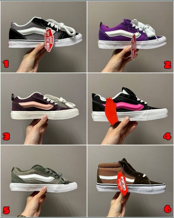 БЕЗ ПЕРЕДПЛАТИ‼️ Кросівки Vans Knu, Old Skool / Унісекс, 36-46, ПРЕМІУМ