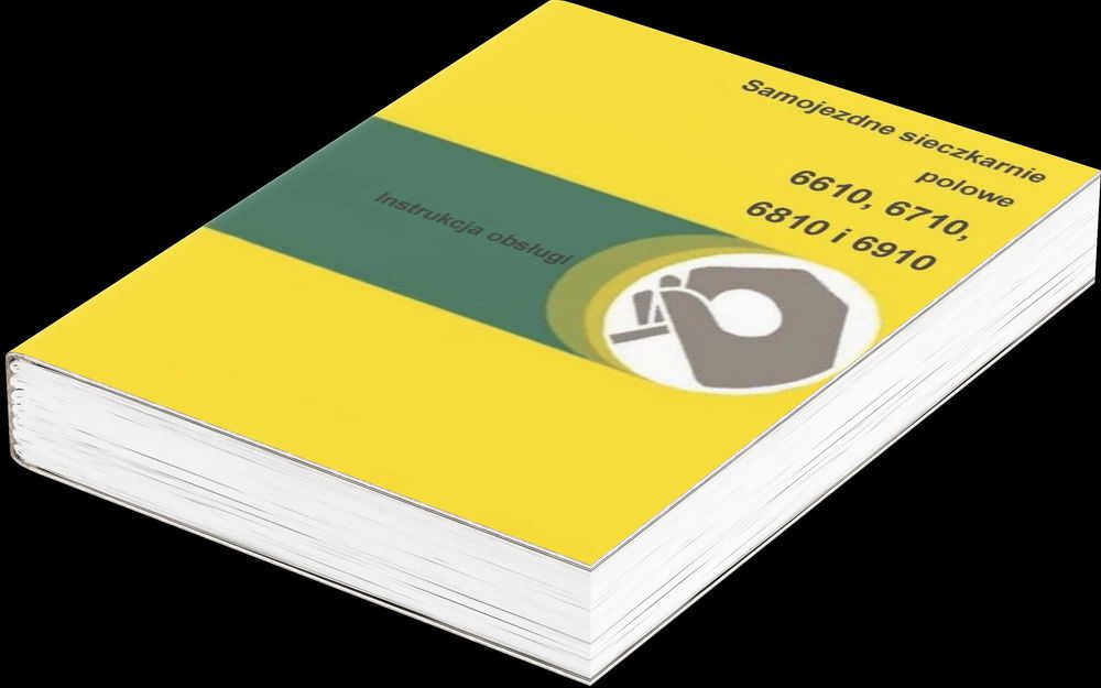 Sieczkarnia JD Instrukcja obsługi John Deere 6610 , 6710 , 6810 , 6910