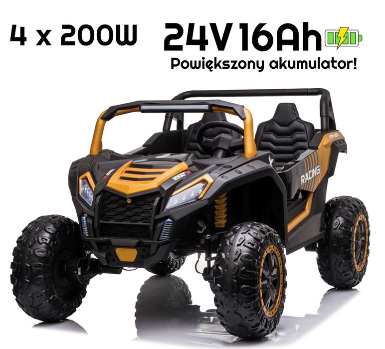 NOWOŚĆ! BUGGY A032 z powiększonym akumulatorem 24V 16AH autko
