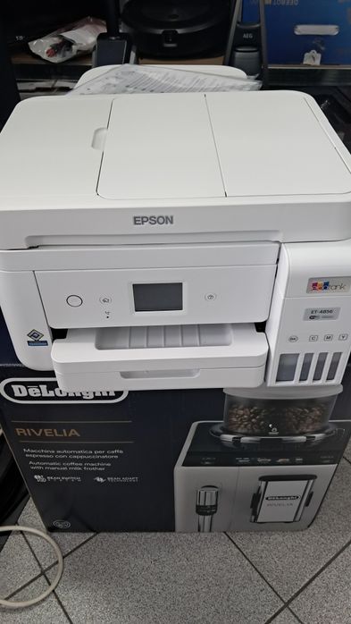 Drukarka atramentowa Epson EcoTank ET-4856 1516 stron Skaner Biała