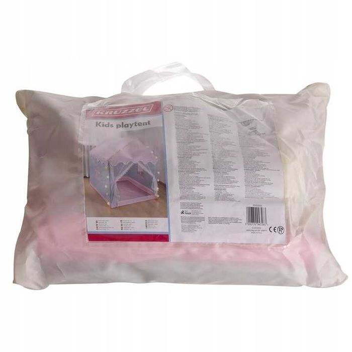 Namiot Domek dla Dzieci Zamek Pałac do Pokoju Ogrodu Domu + Lampki LED