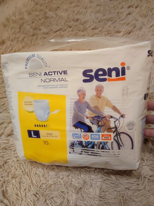 Труси  підгузки подгузники  для дорослих Seni Active normal Large  10
