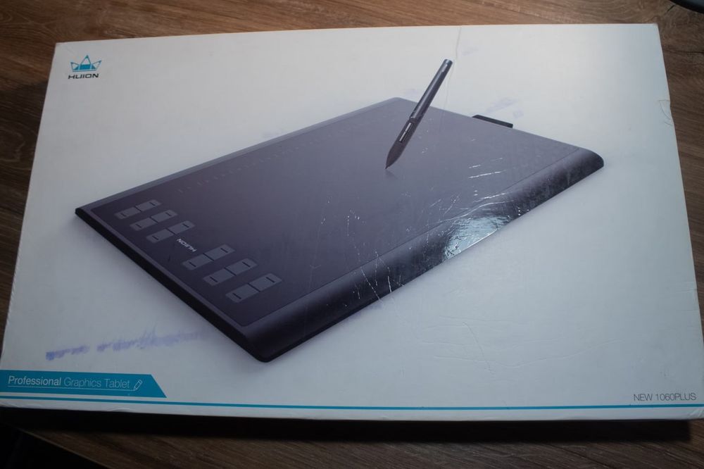 Графічний планшет для малювання Huion new 1060plus