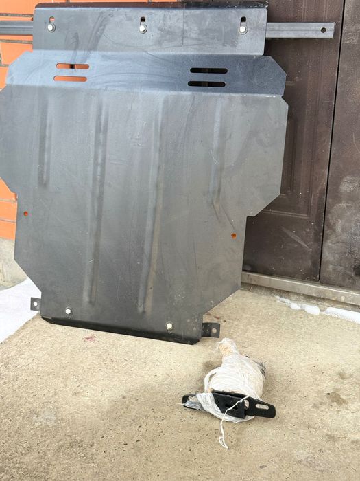 Металева защита двигуна на гольф4(кольчуга)