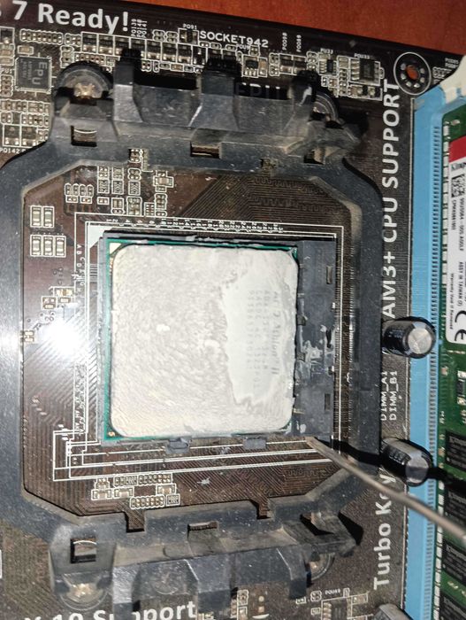 AM3 Комплект: Athlon 2 x455, 8 гб ОЗУ, материнская плата, кулер