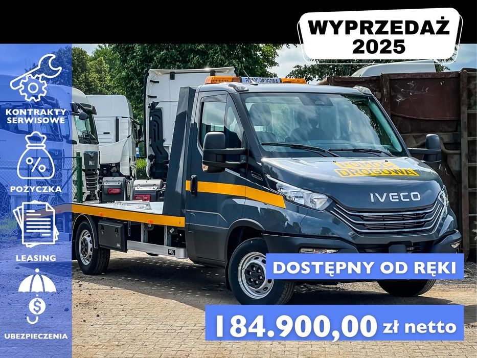Iveco Daily 35S18HA8 Pomoc Drogowa  3.0L 180KM HI MATIC dostępny od ręki !