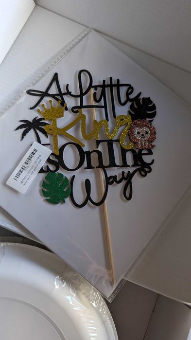Decoração Baby Shower Menino - Animais Selvagens