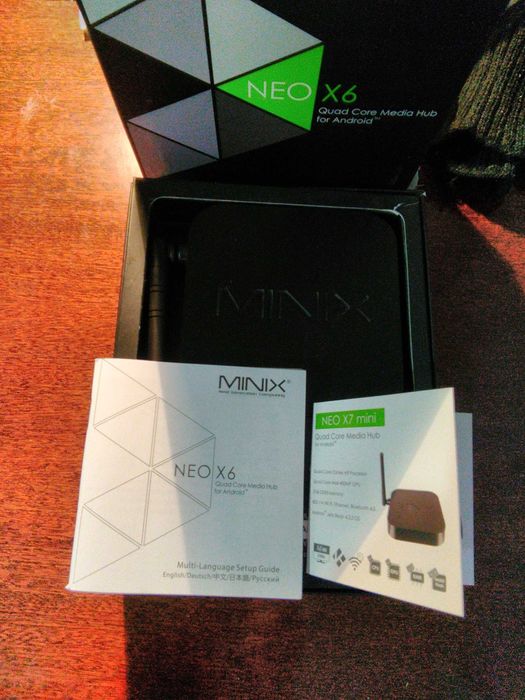 Smart TV приставка Minix NEO X6