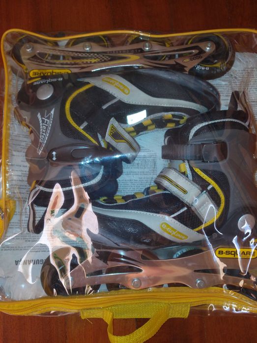 Patins em linha e EPI