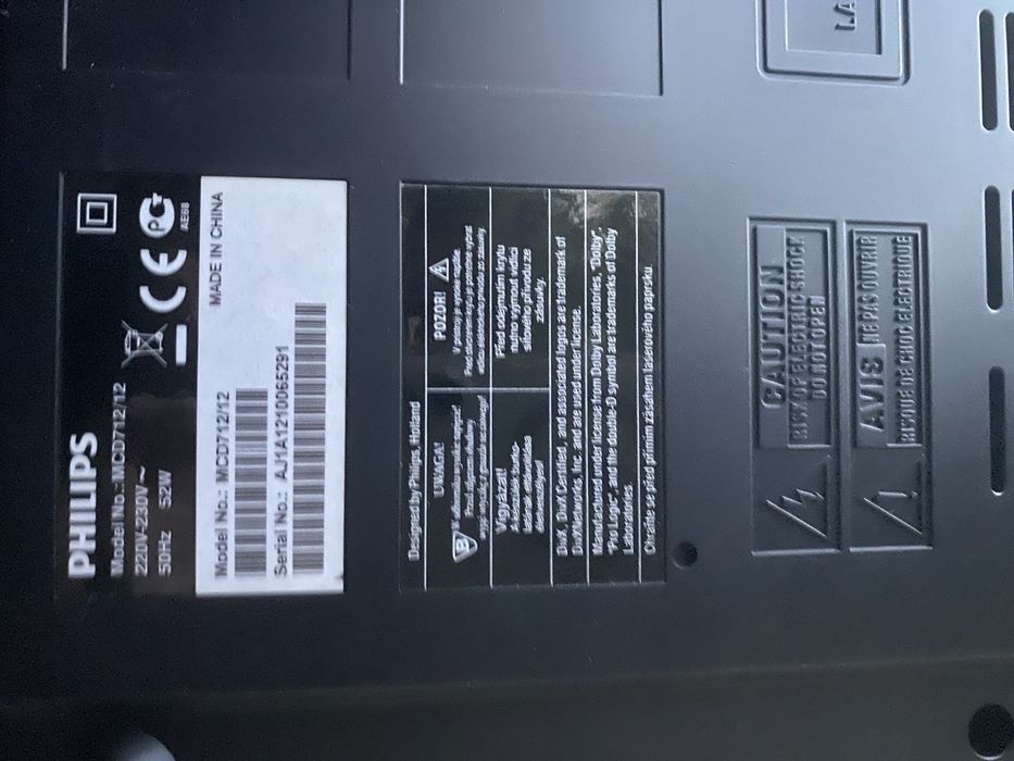 Mini Wieża Philips MCD712/12