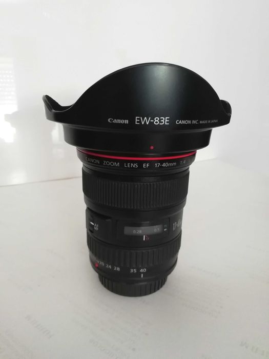 Lente Canon EF 17-40 mm F/4 USM sistema L