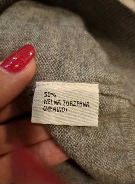 Sweter wełniany męski Lazzaro roz.L