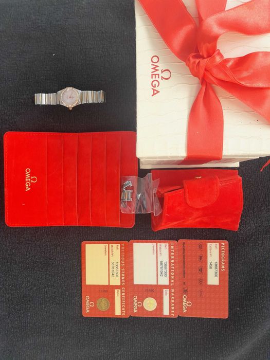 Omega Constellation brylanty!