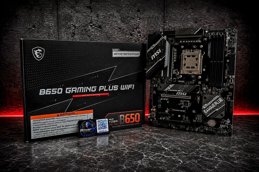 Ігровий комплект MSI B650 Gaming Plus WiFi + AMD Ryzen 5 7500f