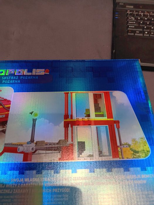 Klocki straż pożarna  ELE FAN 709 elementów