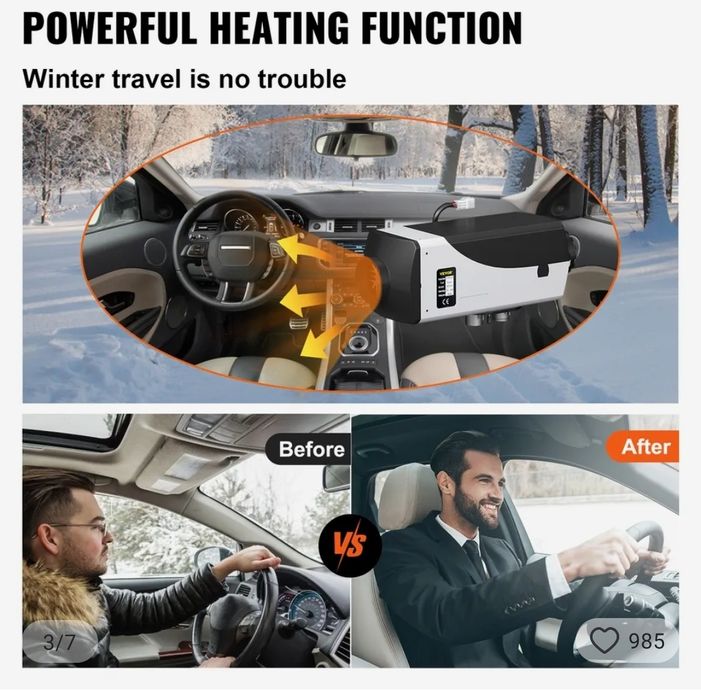 Webasto , chinbasto 12 v 2,  5-8 kw.