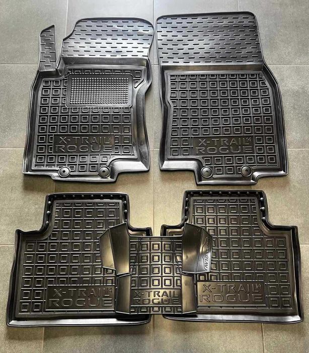 Мʼякі автоковрики для Nissan Ariya\  X-Trail\ Rogue\ Altima\ Avto-Gumm