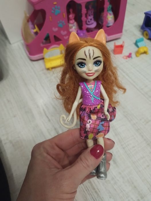 Enchantimals mobilne studio mody lalka, samochód,