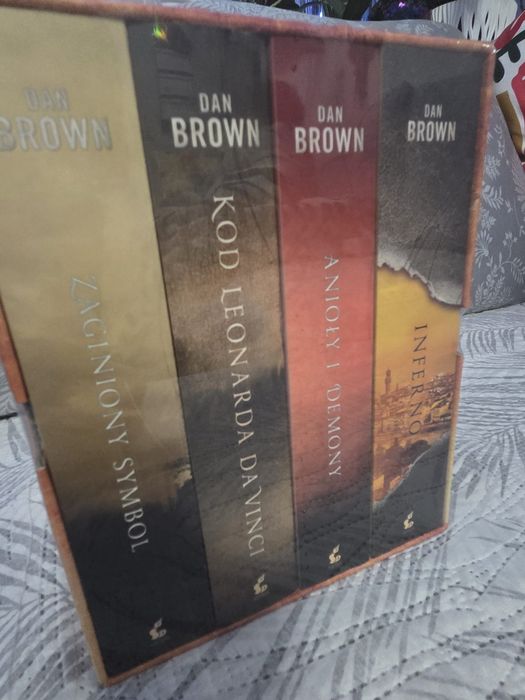 Dan Brown zestaw 4 książek
