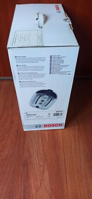 Masażer do stóp Bosch PMF 2232 STAN IDEALNY – Komplet, Pudełko"