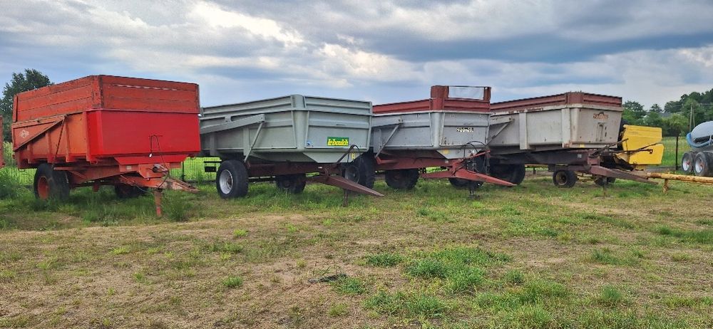 Przyczepa skorupowa leboulch 16.5t legrand 14t tandem wywrotka 6-10