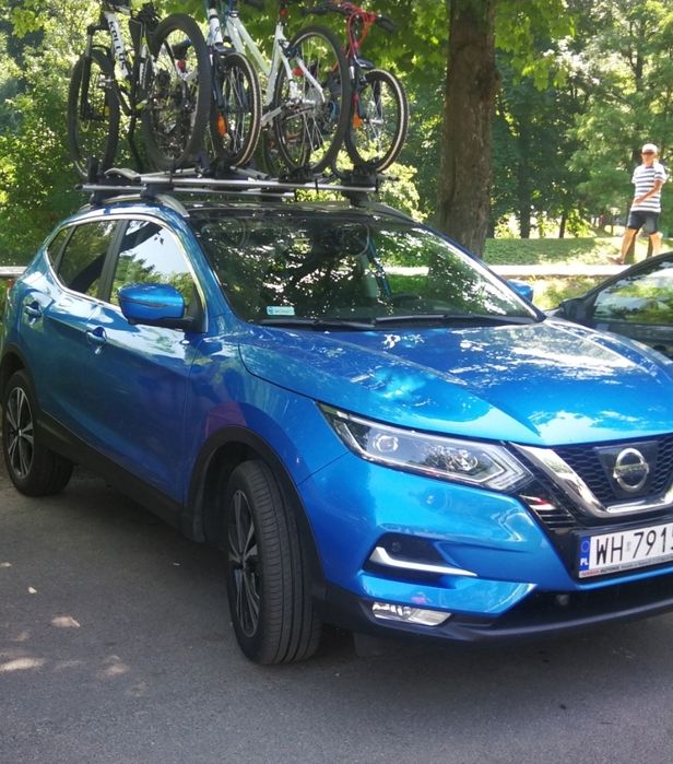 Thule Evo Raised Rail Bagażnik stopy + belki 127cm Nissan Qashqai