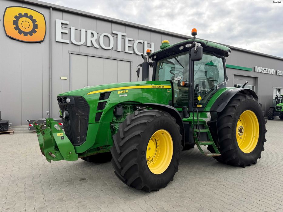 John Deere 8245R 2010 280pk 50km/h 9L jak 8345R 8360R 8370R