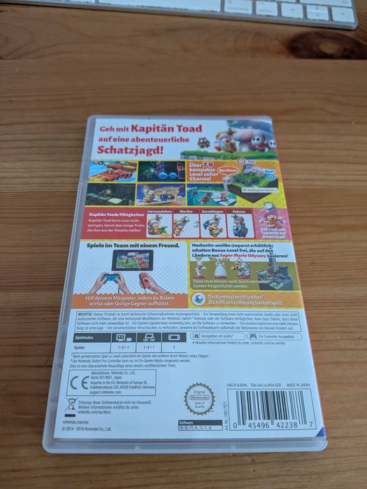 Captain Toad Treasure Tracker Nintendo Switch (NS) używana