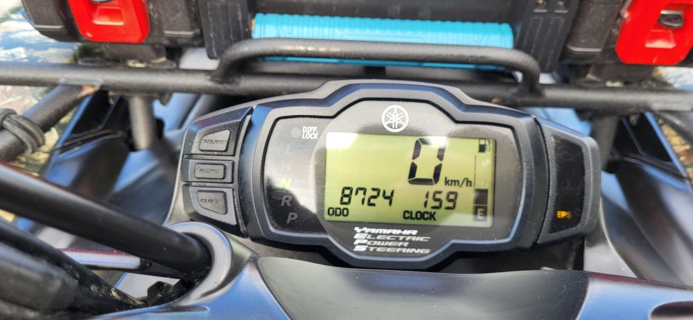 Yamaha grizzli 700 z wspomaganiem