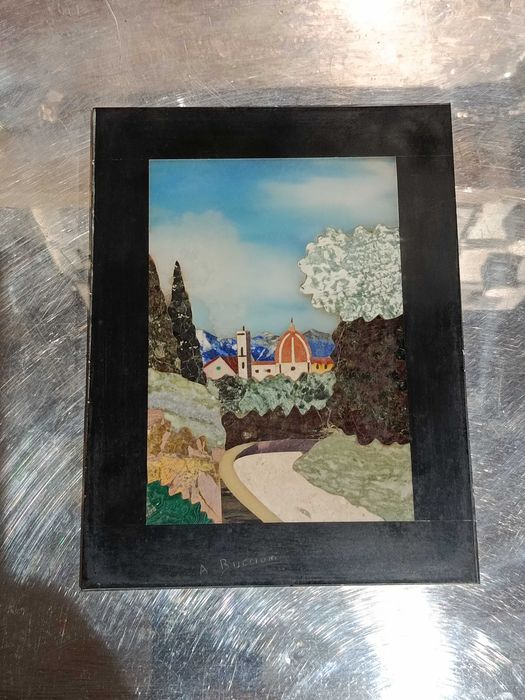 Painel Pedras esculpidas Assinado