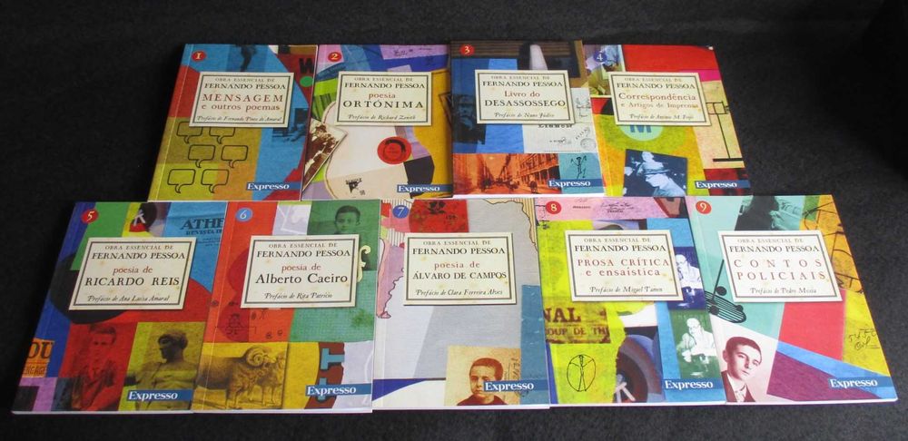 Livros Obra Essencial de Fernando Pessoa Expresso Completo