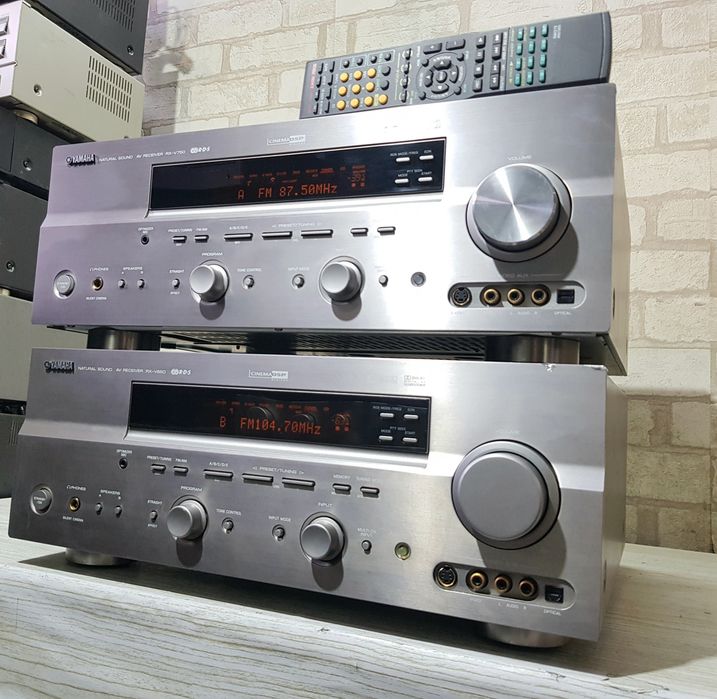 Пульт!7.2AV ресивер Yamaha RX-V650/750  2х145Вт б/у з Німеччини