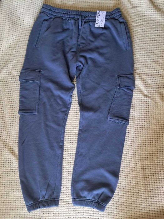 Р-р XL Теплі джогери карго чоловічі, спортивні штани