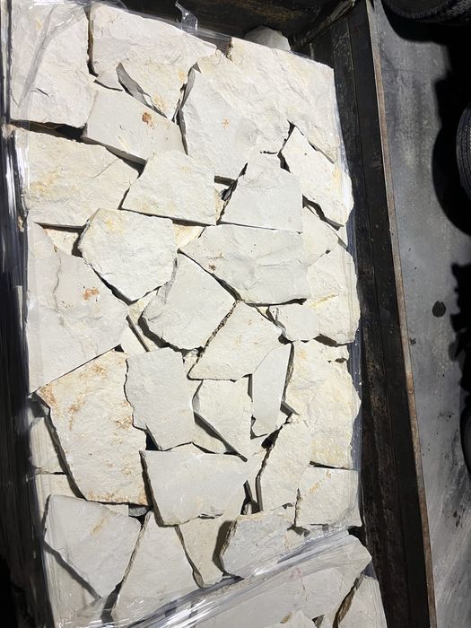 Pedra rustica branca