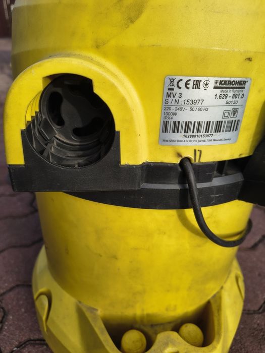 Odkurzacz przemysłowy karcher mv3