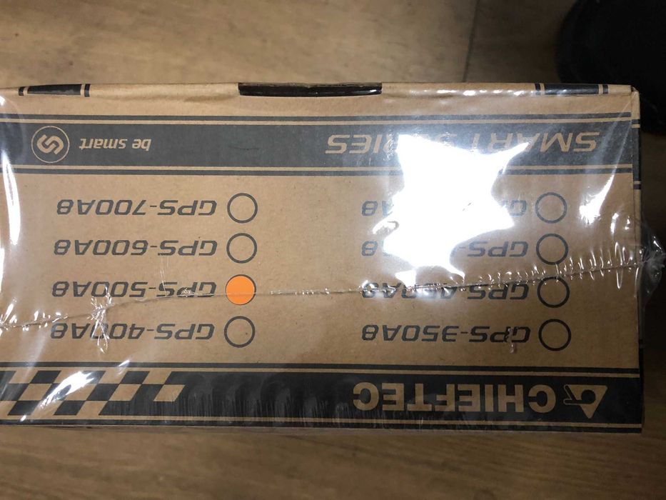 Блок живлення Chieftec Smart 500W (GPS-500A8) — У заводській плівці!