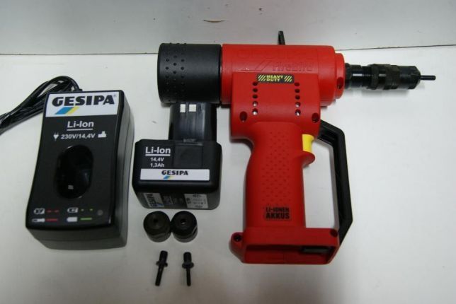 GESIPA FIRE BIRD nitownica nitonakretki wurth pop bateria ladowarka 14