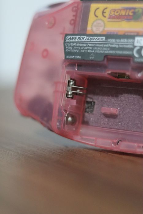 Gameboy Advance Fuchsia