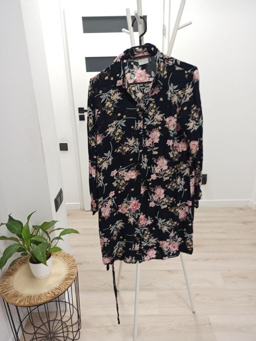 Koszula ciążowa w kwiaty M