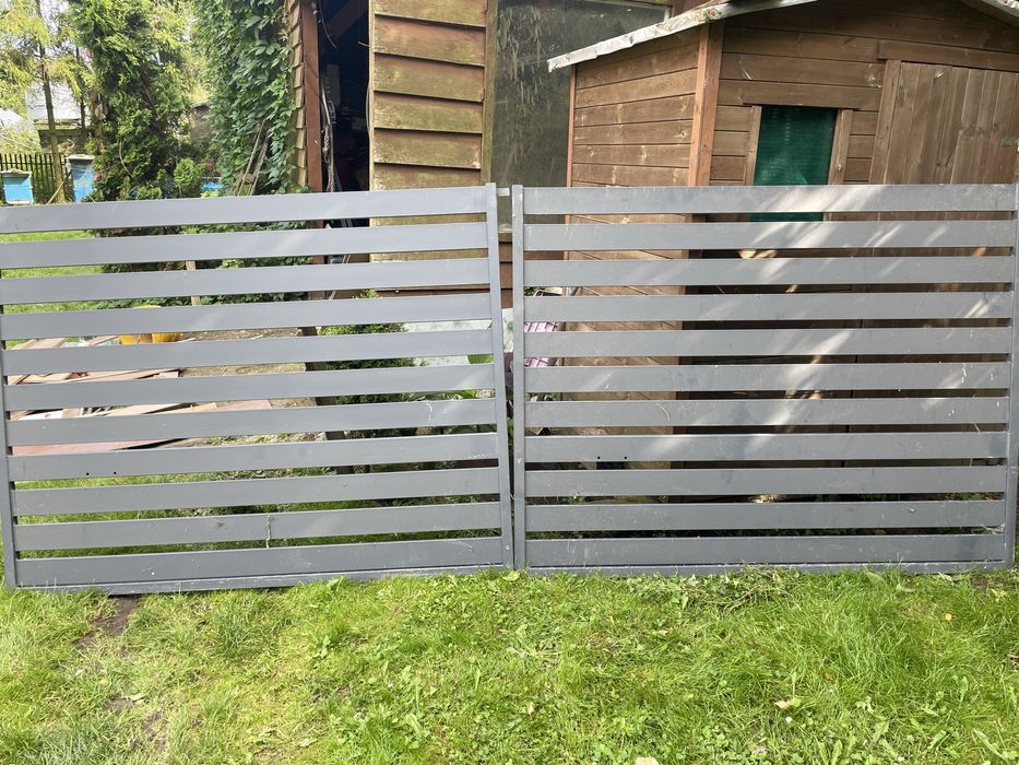 Brama wjazdowa panelowa kolor antracyt