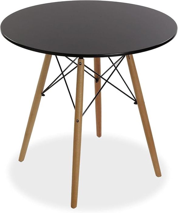 Mesa preta - 80cm/diâmetro