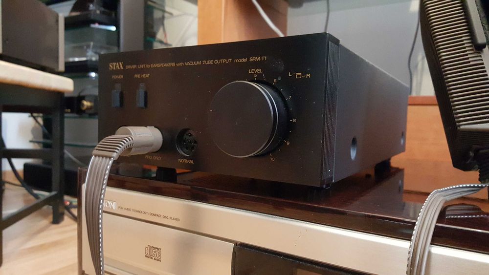 Słuchawki Stax SR 407 Signature A  elektrostatyczne legenda audio