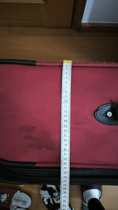 Mala de Viagem Grande American Tourister (Vermelha) - 4 Rodas