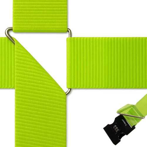 Pas do walizki bagażu zabezpieczający z zamkiem szyfrowym 390 cm