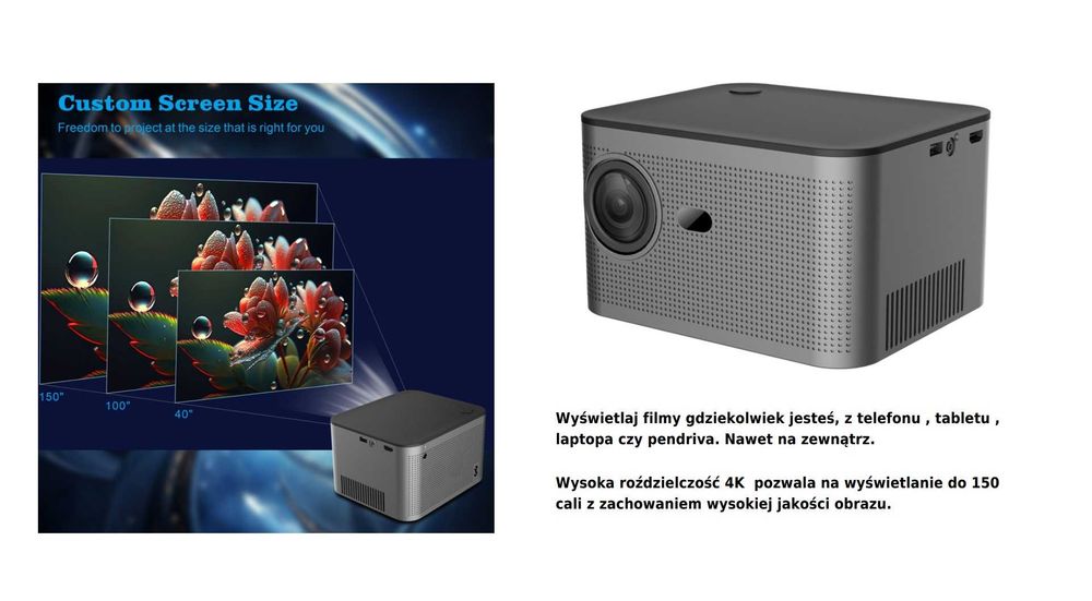 Projketor /Rzutnik  Smart 4K