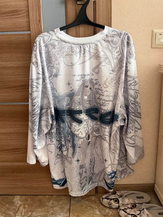 оверсайз лонг monster white zero fit