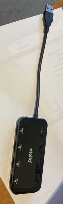 Marca Atolla Hub USB 3.0 --4 Portas- Multi USB Hub de Dados de 5Gbps