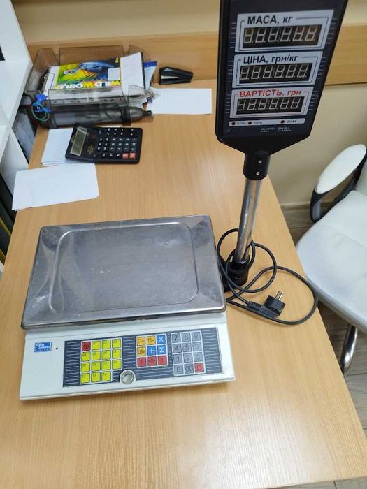 Ваги ВТА-60/15-5D-АС  з підключенням до ПК