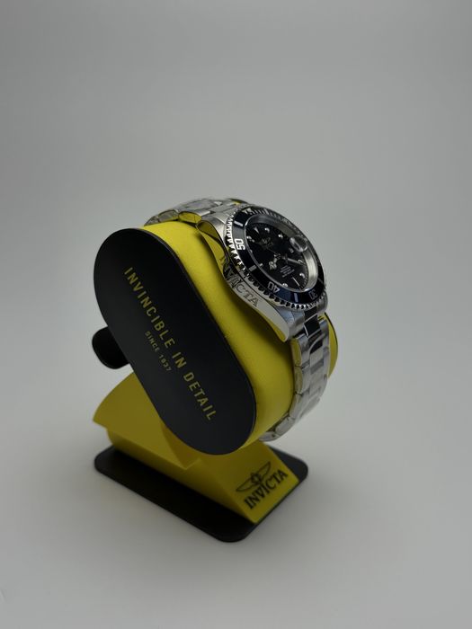 Invicta 69748, invicta pro diver automatic, годинник автомат, сріблястий чоловічий годинник